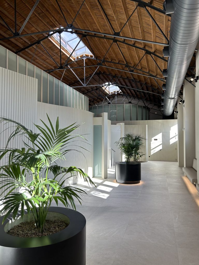 Interior tanatorio Sants